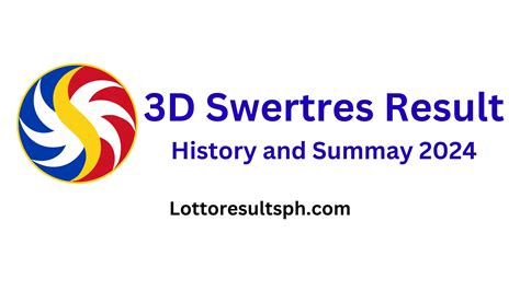 3d swertres summary result 2024